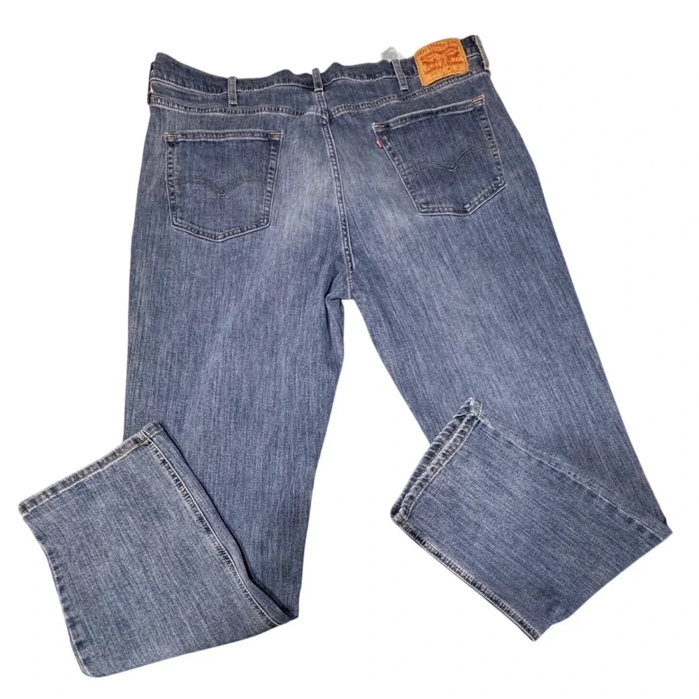 Levi's 541 Athletic Taper Jeans Mens 42x32 All Seasons Tech Blue Medium Wash